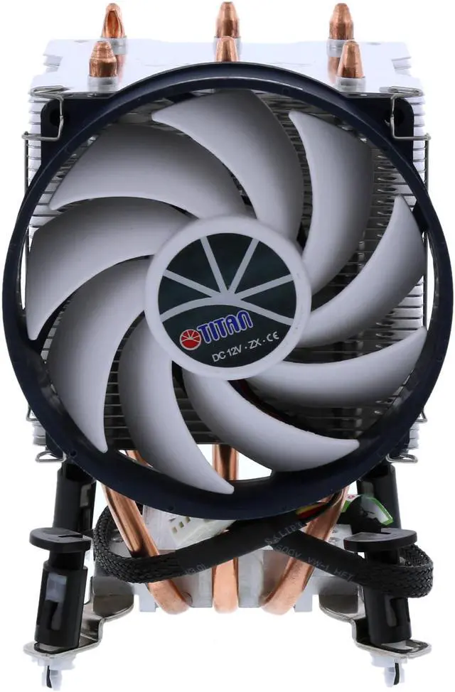 Titan TTC-NK35TZ/RPW/V5(KU) 95mm PWM Z-AXIS Universal CPU Cooler