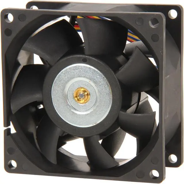 Main image of EVERCOOL EC8038HH12BP 80mm Dual Ball bearing 4 Pin PWM fan, Long life bearing, Low noise & high airflow, Low pollution