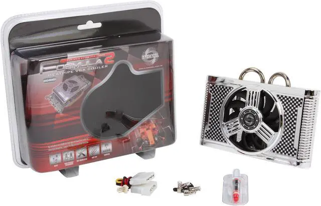 Alt view image 5 of 5 - EVERCOOL VC-RHE Formula 2 Heatpipe VGA Cooler