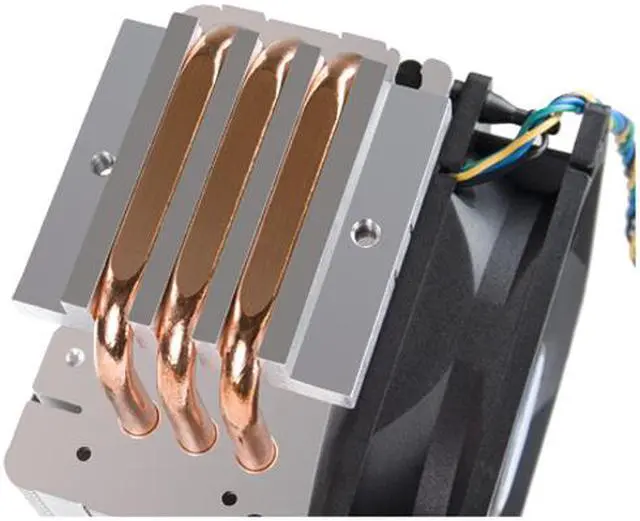 Alt view image 5 of 7 - KINGWIN Revolution RVT-9225 92mm H.D.T. CPU Cooler