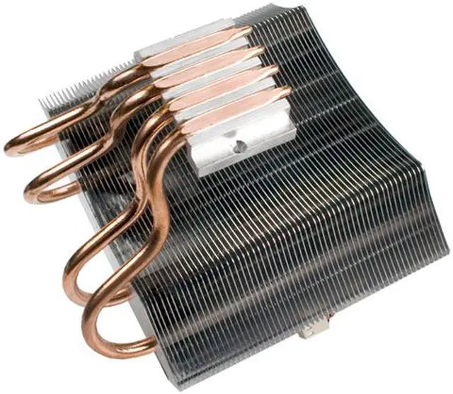 Alt view image 8 of 12 - KINGWIN Revolution RVT-12025D 120mm H.D.T. CPU Cooler