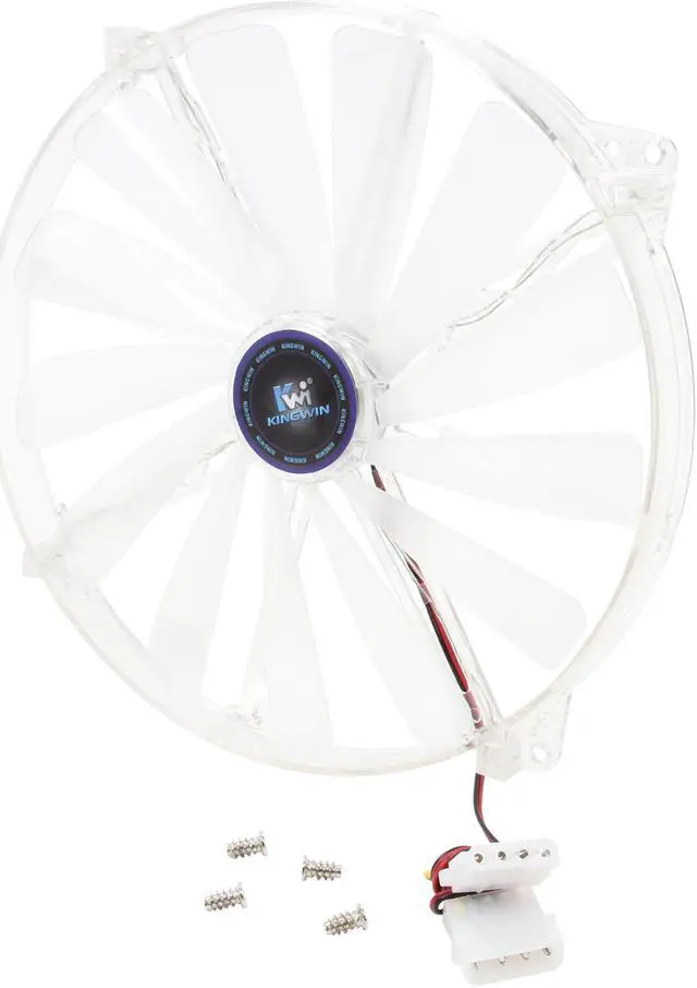 Alt view image 2 of 5 - KINGWIN CFBL-020LB 200mm Blue LED Case Fan