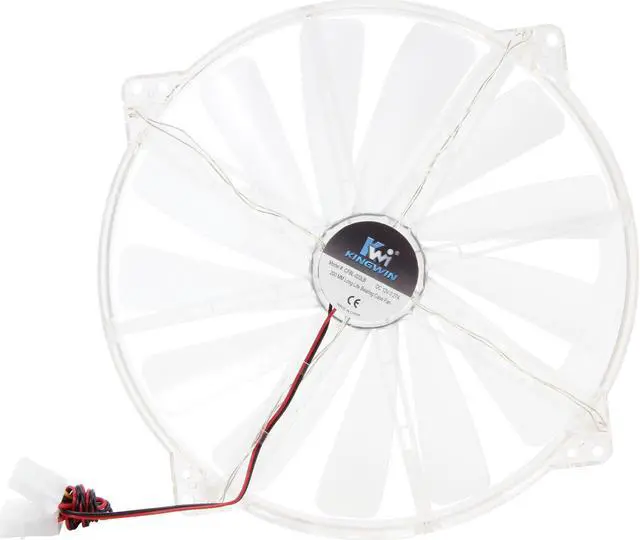 Alt view image 4 of 5 - KINGWIN CFBL-020LB 200mm Blue LED Case Fan