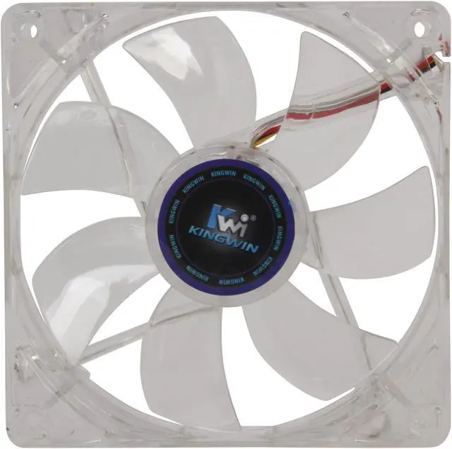 Alt view image 2 of 5 - KINGWIN CFY-012LB Yellow LED Case Fan