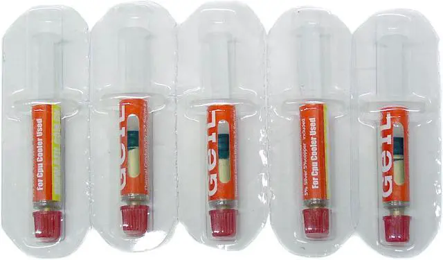 Main image of GeIL THERMAL PASTE GEIL High Performance Copper Thermal Compund 5-Pack