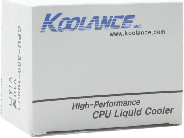 Main image of KOOLANCE CPU-300-V10 CPU  liquid cooler