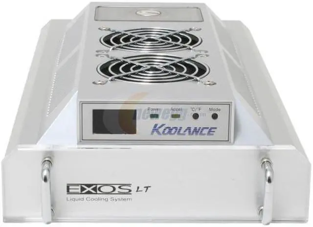 Alt view image 2 of 7 - KOOLANCE Exos LT Silver Liquid Cooling System