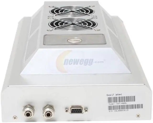 Alt view image 3 of 7 - KOOLANCE Exos LT Silver Liquid Cooling System