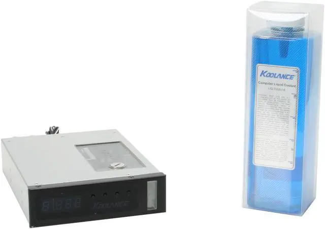 Main image of KOOLANCE Reservoir & Pump, RP-1000BK, Black [no nozzles]
