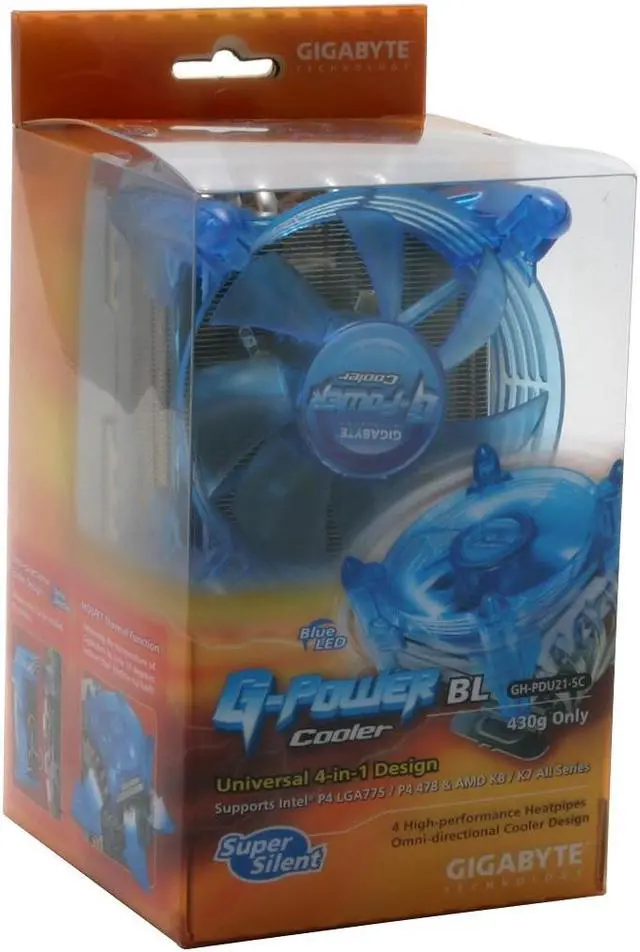 Alt view image 6 of 6 - GIGABYTE GH-PDU21-SC Ball CPU Cooler