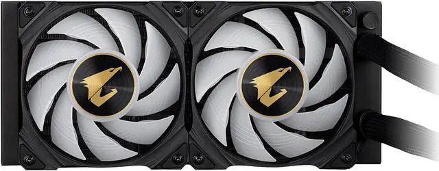 Alt view image 3 of 5 - GIGABYTE GP-AORUS WATERFORCE X 240 Water Cooler
