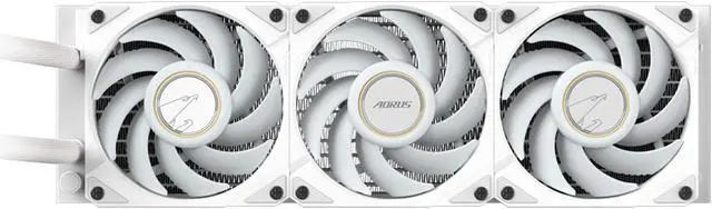 Alt view image 5 of 5 - AORUS WATERFORCE X II 360 ICE Liquid CPU Cooler, 360mm Radiator with 3x 120mm low noise ARGB Fans, compatible with Intel LGA 1851, LGA 1700, and AMD AM5 (GP-AORUS WATERFORCE X II 360 ICE)