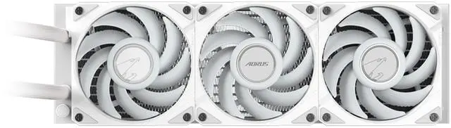 Alt view image 3 of 5 - AORUS WATERFORCE II 360 ICE Liquid CPU Cooler, 360mm Radiator with 3x120mm low noise ARGB Fans, compatible with Intel LGA1700, 1851 and AMD AM5 (GP-AORUS WATERFORCE II 360 ICE G2)