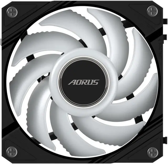 Alt view image 6 of 7 - AORUS EZ CHAIN FAN 120 ICE, 120mm Hydro Dynamic Bearing Computer Case Fan