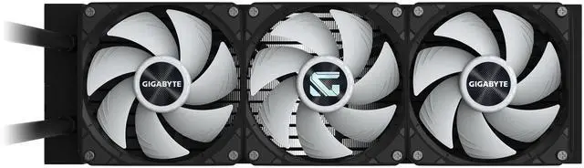 Alt view image 4 of 6 - GIGABYTE GAMING 360 liquid CPU Cooler, 360mm Radiator with 3x 120mm low noise ARGB Fans, compatible with Intel LGA 1851, 1700, 115X, 1200, and AMD AM5, AM4 (GP-GIGABYTE GME 360)