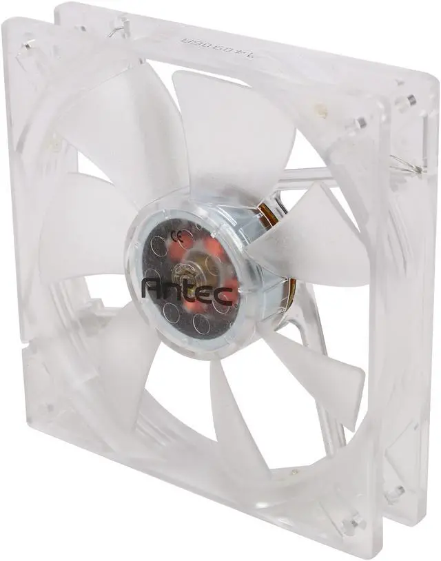 Alt view image 2 of 5 - Antec 77095 120mm Blue LED Case Cooling Fan