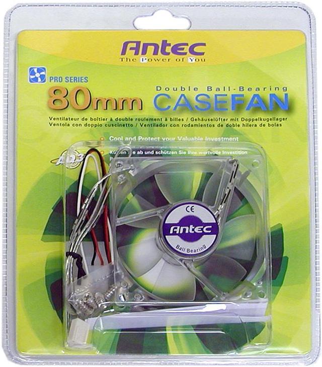 Antec PRO 80MM 80mm Case Fan Pro with 3-Pin ＆ 4-Pin Connector