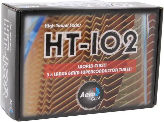 Alt view image 6 of 6 - AeroCool HT102 92mm Sleeve CPU Cooler