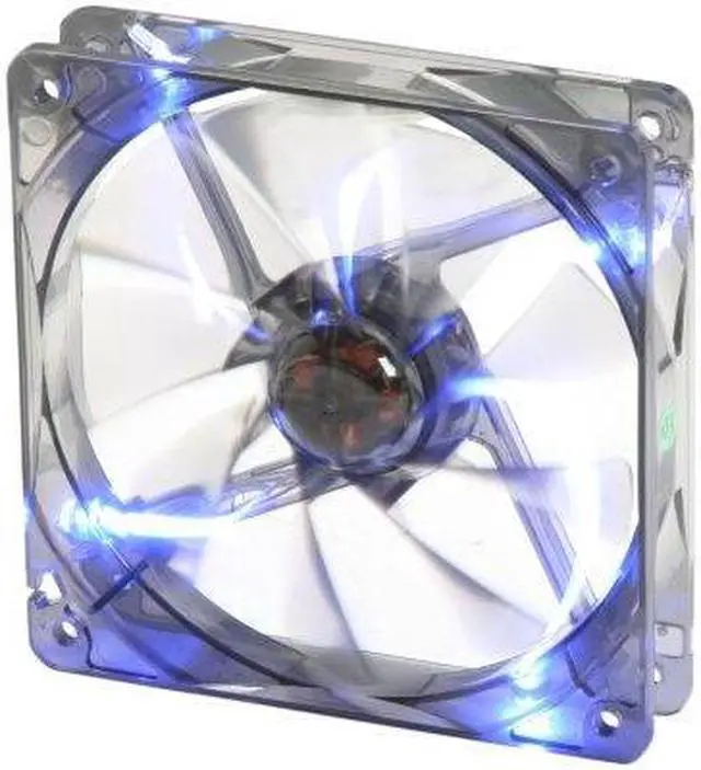 Alt view image 9 of 10 - AeroCool V12 BlackLine Edition Blue LED Case cooler