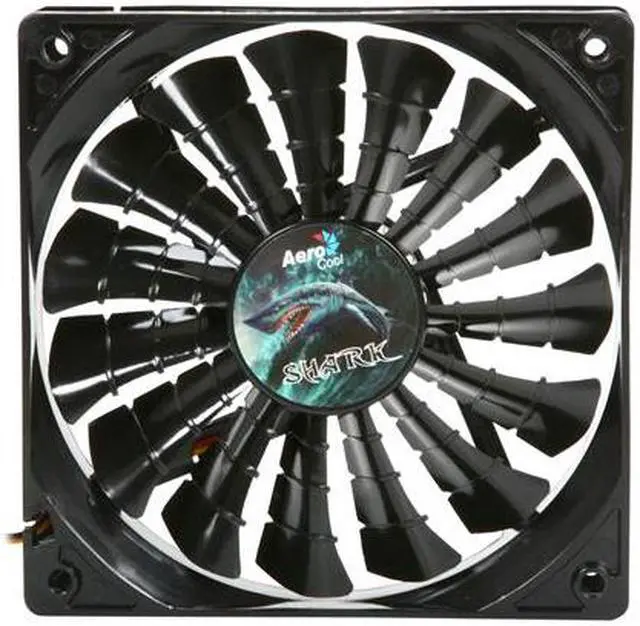 Alt view image 2 of 5 - AeroCool Shark 120mm Black Edition Case cooler