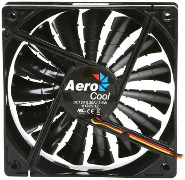 Alt view image 3 of 5 - AeroCool Shark 120mm Black Edition Case cooler