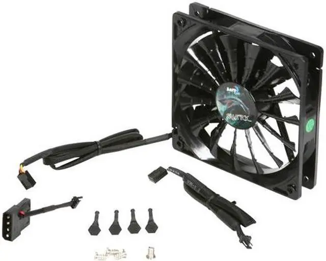 Alt view image 4 of 5 - AeroCool Shark 120mm Black Edition Case cooler