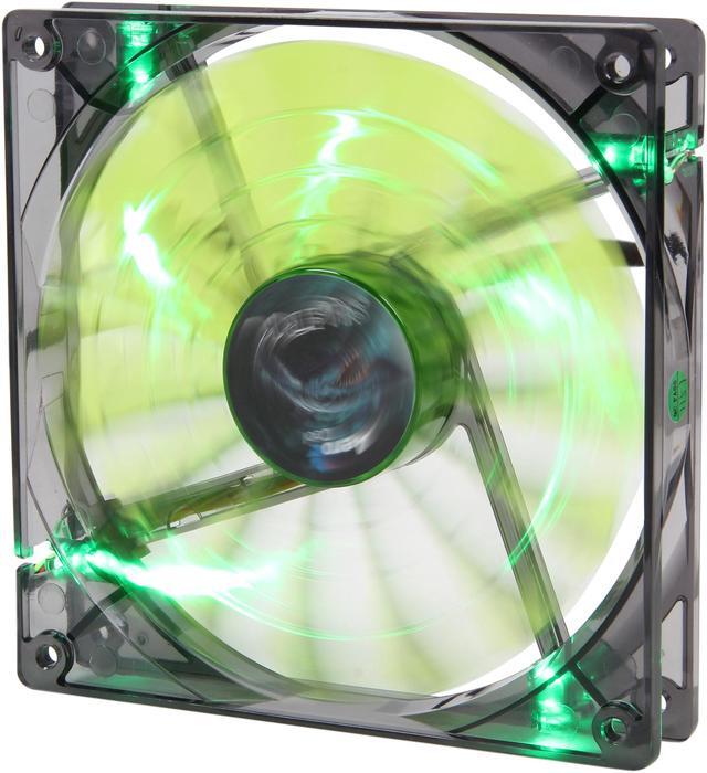 Main image of AeroCool Shark 140mm Green, Green LED Case Fan
