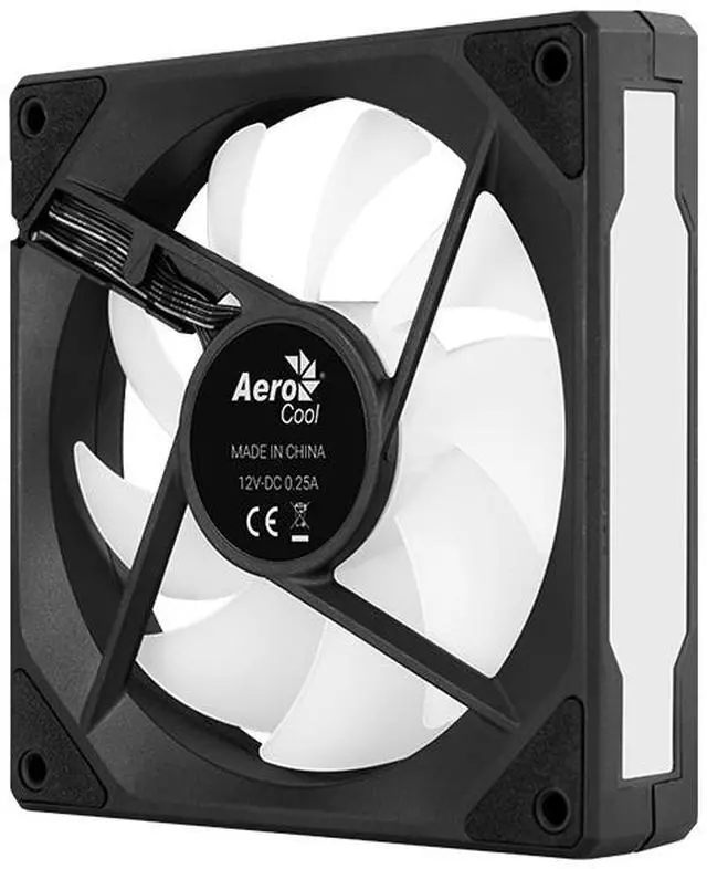 Alt view image 4 of 6 - Case Fan AeroCool Phantom M-3 R 12 PWM ARGB BLACK