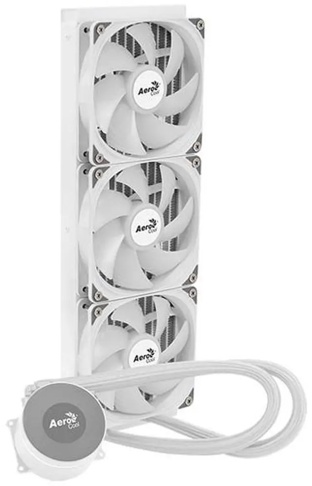 Alt view image 4 of 13 - LIQUID COOLER AeroCool Oasis-L360-WHITE  360MM ARGB LIQUID COOLER  compatibility Intel LGA1851/LGA1700/LGA1200/LGA115X/LGA1366,  AMD AM5/AM4/AM3/AM2/FM2/FM1