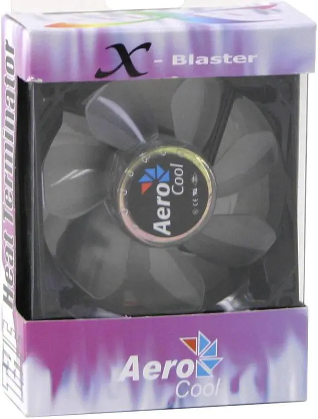 Alt view image 4 of 4 - AeroCool AEROFANS-X X-Blaster 80mm Case Cooling Fan