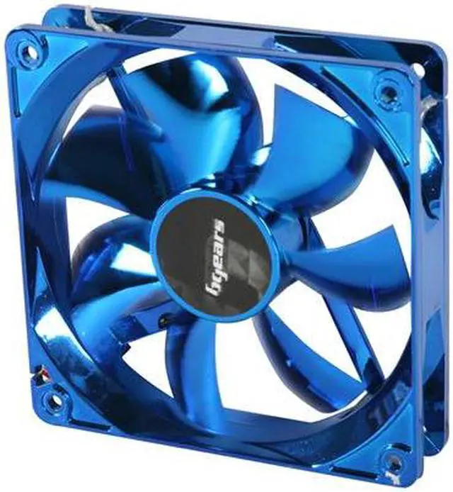 Alt view image 2 of 7 - Bgears b-ice Blue 120mm Blue LED Case Fan