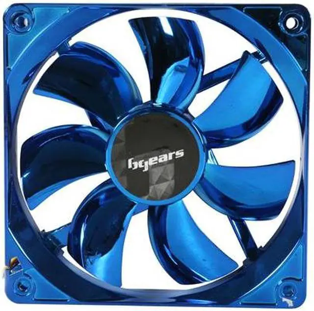 Alt view image 3 of 7 - Bgears b-ice Blue 120mm Blue LED Case Fan