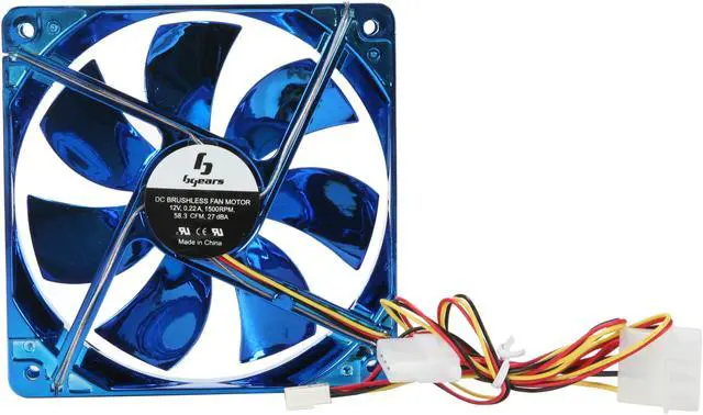 Alt view image 5 of 7 - Bgears b-ice Blue 120mm Blue LED Case Fan