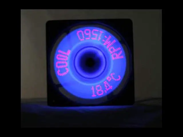 Alt view image 4 of 5 - Bgears BG01121 Blue LED Case cooler