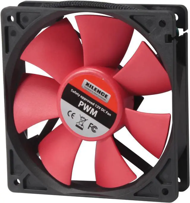 Xilence XPF120.R Ventola PC PWM 120 Mm - Silenziosa E Ottimizzata Per Il Flusso D'Aria, Serie Performance A+
