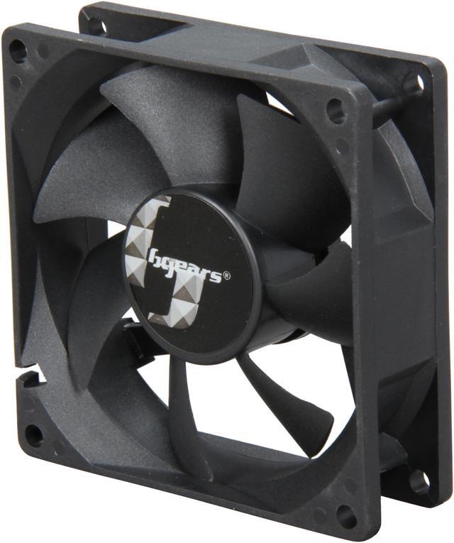 Main image of Bgears b-Blaster 80mm 2 ball bearing High Speed 3500 RPM High Airflow 62 CFM 3pin 3wire 12VDC fan.