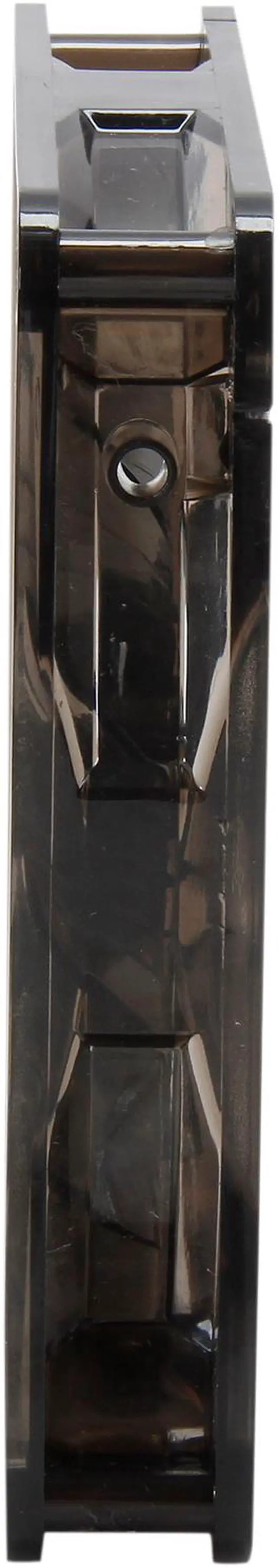 Alt view image 3 of 5 - Bgears b-PWM 140 Translucent Black 15 Blades 2 Ball Bearing PWM fan with 500 to 1800 RPM, 110 CFM, 35.8dBA