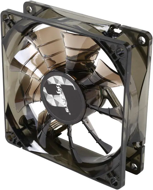 Alt view image 2 of 5 - Bgears b-PWM 90 Translucent Black 2 ball Bearing PWM fan with 500 to 4000RPM, 88CFM, 39dba
