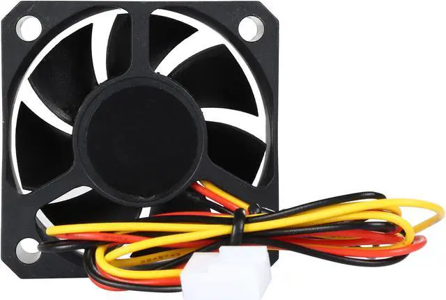 Alt view image 4 of 5 - Bgears b-Blaster 50mm 2 ball bearing High speed 5000 RPM High Airflow 17 CFM 3pin 3wire 12VDC fan.