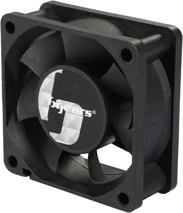 Alt view image 2 of 5 - Bgears b-Blaster 60mm 2 ball bearing High speed 5500 RPM High Airflow 40 CFM 3pin 3wire 12VDC fan.