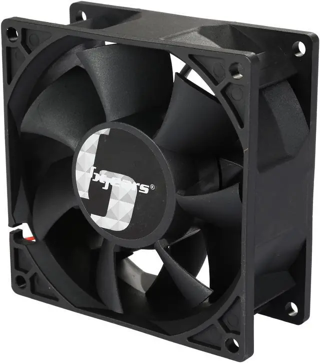 Alt view image 2 of 5 - Bgears b-Blaster 90x38 mm 2 ball bearing High speed 4500 RPM High Airflow 108 CFM  3pin 3wire 12VDC fan.