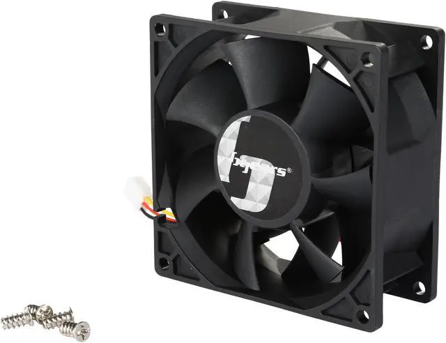 Alt view image 5 of 5 - Bgears b-Blaster 90x38 mm 2 ball bearing High speed 4500 RPM High Airflow 108 CFM  3pin 3wire 12VDC fan.
