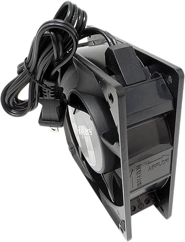 Alt view image 7 of 13 - Bgears b-Blaster-AC 100-125V 2ball bearing Heavy Duty Cast Aluminum 80mm x 38mm 2900 RPM fan