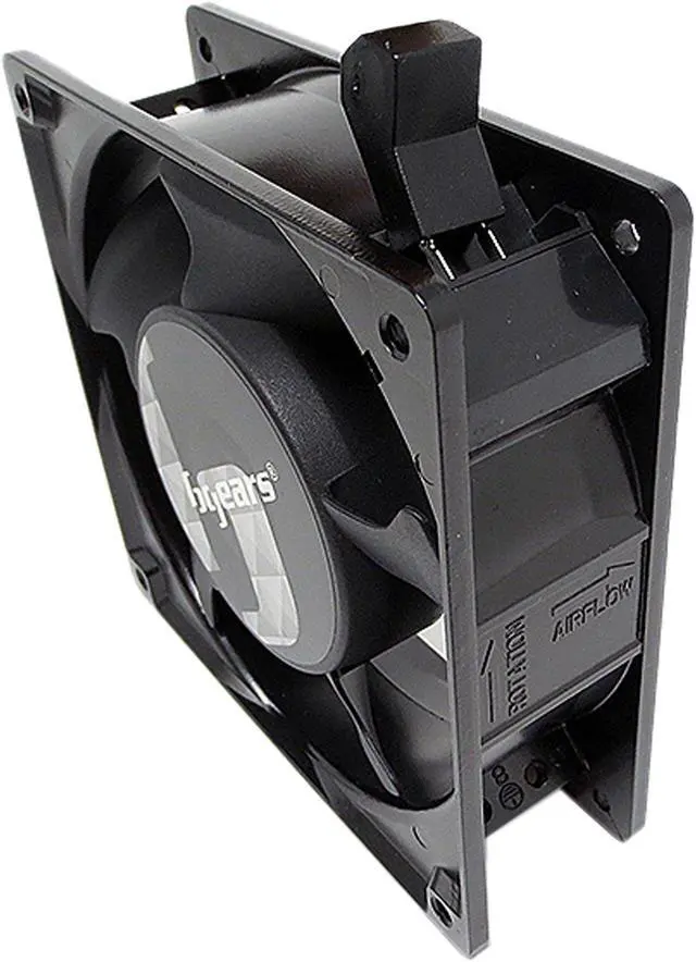 Alt view image 5 of 13 - Bgears b-Blaster-AC 100-125V 2ball bearing Heavy Duty Cast Aluminum 80mm x 38mm 2900 RPM fan