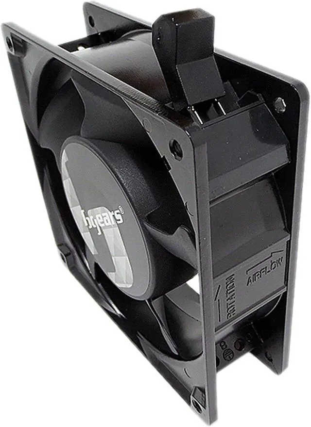 Alt view image 7 of 13 - Bgears b-Blaster-AC 100-125V 2ball bearing Heavy Duty Cast Aluminum 90mm x 38mm 2700 RPM fan