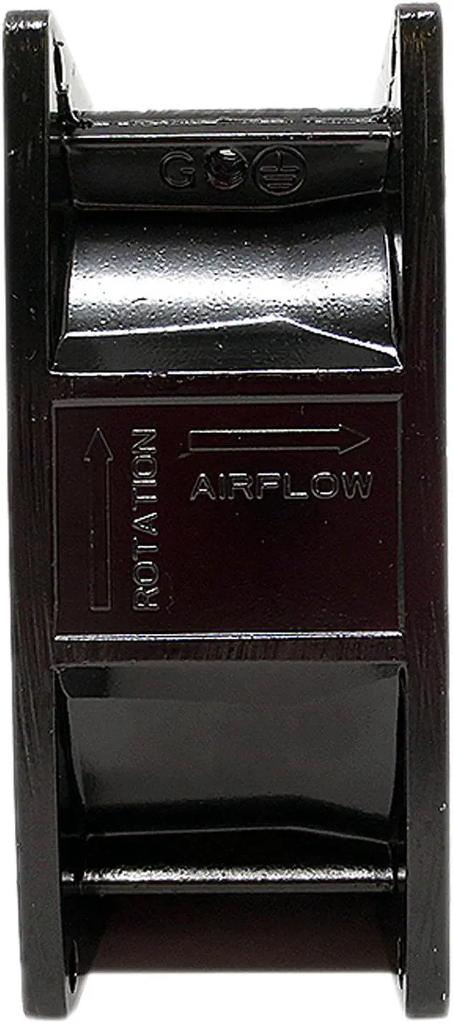 Alt view image 3 of 13 - Bgears b-Blaster-AC 100-125V 2ball bearing Heavy Duty Cast Aluminum 90mm x 38mm 2700 RPM fan