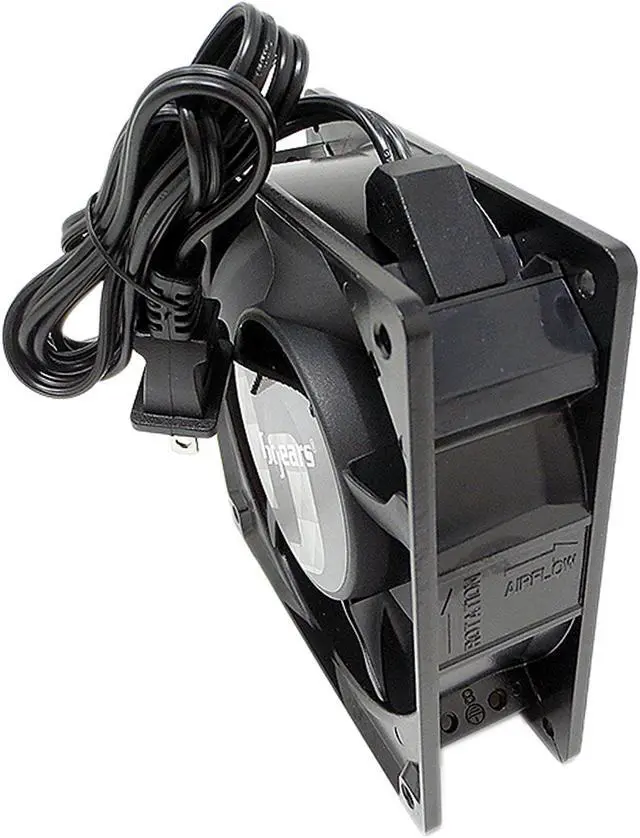 Alt view image 7 of 12 - Bgears b-Blaster-AC 100-125V 2ball bearing Heavy Duty Cast Aluminum 120mm x 38mm 2800 RPM fan