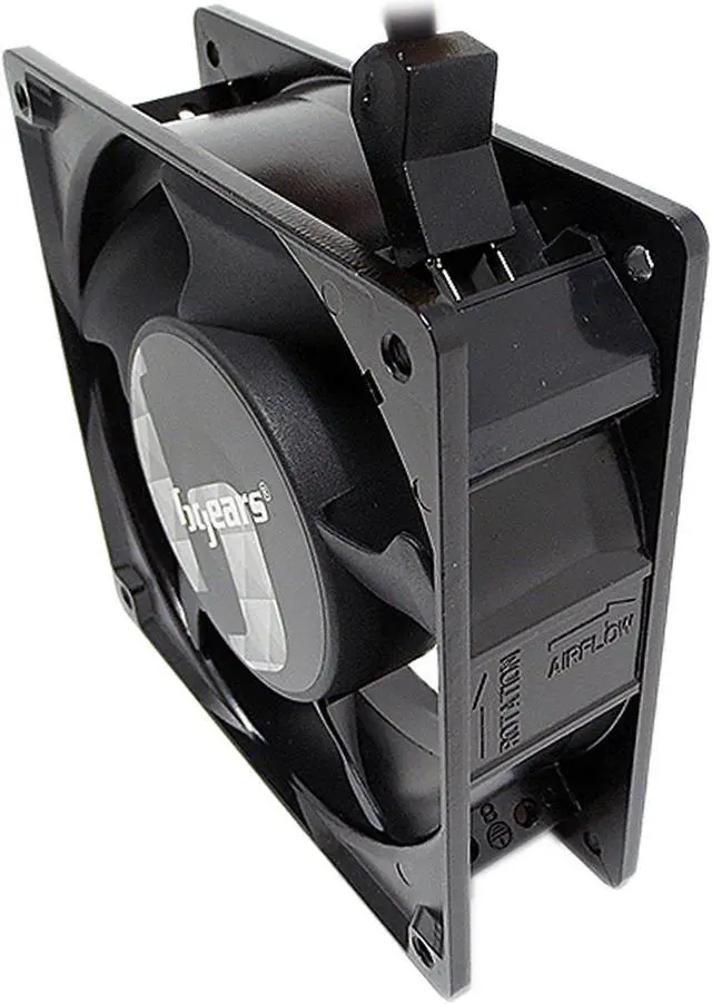Alt view image 5 of 12 - Bgears b-Blaster-AC 100-125V 2ball bearing Heavy Duty Cast Aluminum 120mm x 38mm 2800 RPM fan
