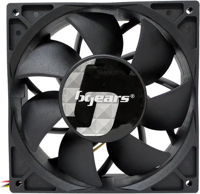 Main image of Bgears b-Blaster 24V 140x38mm 2 ball bearing High Speed 5200 RPM High Airflow 308 CFM 3pin 3wire PWM 24VDC fan.