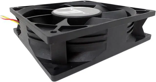 Alt view image 6 of 9 - Bgears b-Blaster 24V 140x38mm 2 ball bearing High Speed 5200 RPM High Airflow 308 CFM 3pin 3wire PWM 24VDC fan.